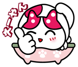 Cute cats like into the pot. sticker #2054754