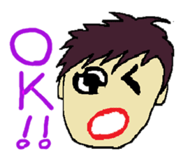 One day of the foppish man who works sticker #2054934