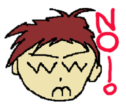 One day of the foppish man who works sticker #2054935