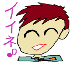 One day of the foppish man who works sticker #2054936