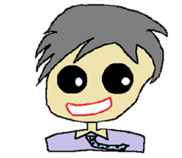 One day of the foppish man who works sticker #2054945