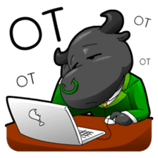 The Animals Office (English version) sticker #2055034