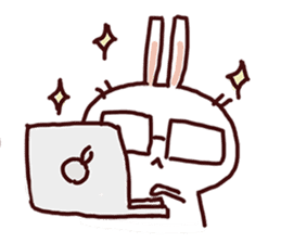 MOCHI the bunny sticker #2055920