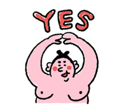 Sumo Wrestler Sticker sticker #2056174