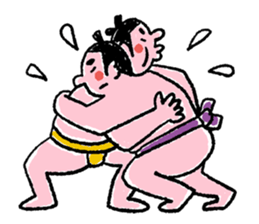 Sumo Wrestler Sticker sticker #2056198