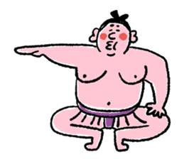 Sumo Wrestler Sticker sticker #2056208