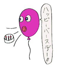 I am balloon man sticker #2056415