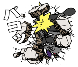 Yattaa! A cherf guard dog from Japan! sticker #2056465