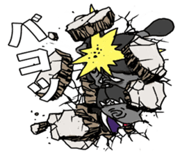 Yattaa! A cherf guard dog from Japan! sticker #2056465