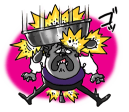 Yattaa! A cherf guard dog from Japan! sticker #2056468