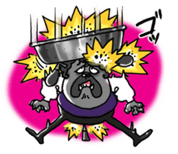 Yattaa! A cherf guard dog from Japan! sticker #2056468
