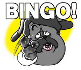 Yattaa! A cherf guard dog from Japan! sticker #2056477