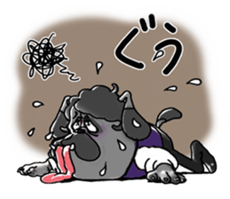 Yattaa! A cherf guard dog from Japan! sticker #2056487