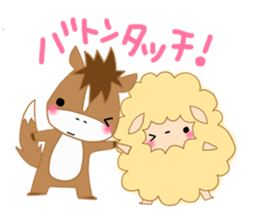 Cute Ms.Sheep sticker #2056617