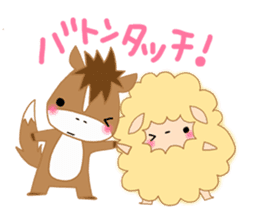 Cute Ms.Sheep sticker #2056617