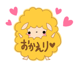 Cute Ms.Sheep sticker #2056619