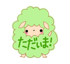 Cute Ms.Sheep sticker #2056620