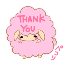 Cute Ms.Sheep sticker #2056626