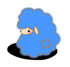 Cute Ms.Sheep sticker #2056634