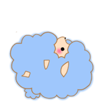 Cute Ms.Sheep sticker #2056645