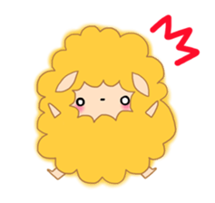 Cute Ms.Sheep sticker #2056647