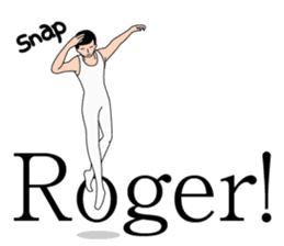 Dancing fellows sticker #2057021