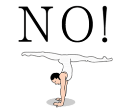 Dancing fellows sticker #2057022