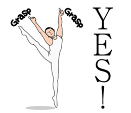 Dancing fellows sticker #2057034