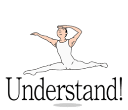 Dancing fellows sticker #2057036