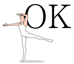 Dancing fellows sticker #2057044