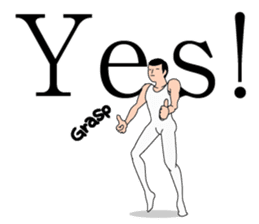 Dancing fellows sticker #2057049