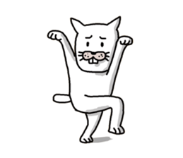 Cat sometimes chick sticker #2057293