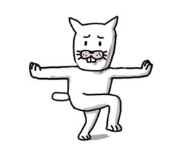 Cat sometimes chick sticker #2057294