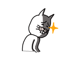 Cat sometimes chick sticker #2057299