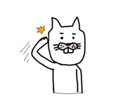 Cat sometimes chick sticker #2057301