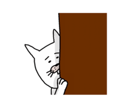 Cat sometimes chick sticker #2057304