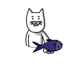 Cat sometimes chick sticker #2057311