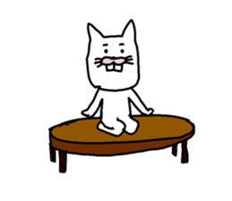 Cat sometimes chick sticker #2057317