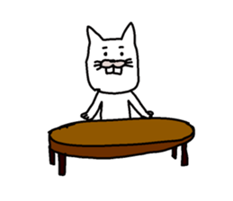 Cat sometimes chick sticker #2057318