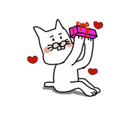 Cat sometimes chick sticker #2057320