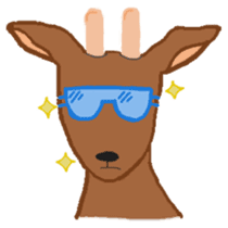 Miss Deer sticker #2057414