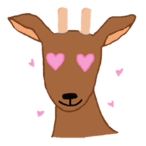 Miss Deer sticker #2057416