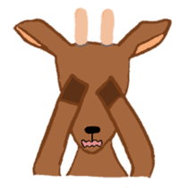 Miss Deer sticker #2057420