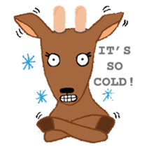 Miss Deer sticker #2057423