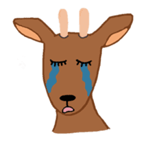 Miss Deer sticker #2057435