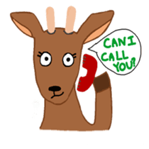 Miss Deer sticker #2057448