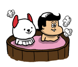 kasuo and dentyuneko sticker #2057972