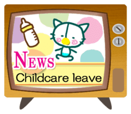 News cat (English version) sticker #2058220