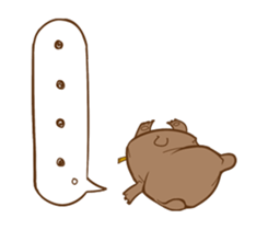 brown bear? sticker #2058313