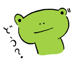 Fun FX trade with pretty Frog and Cat<1> sticker #2058695